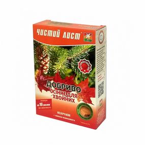 Добриво «Чистий лист» осіннє для хвойних, 300 г