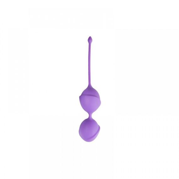 Вагінальні кульки для вправ Кегеля Purple Double Vagina Balls — подвійні, силіконові, водонепроникні | Зображення 1