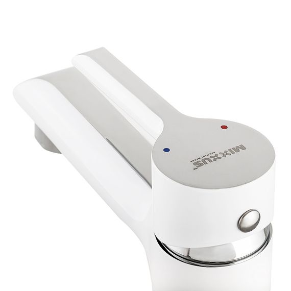 Змішувач для умивальника Mixxus Premium Edem 001 (White) (MI5843) | Зображення 1