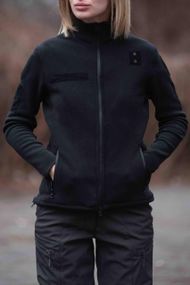 Кофта жіноча чорна Military Polartec Black Поліція