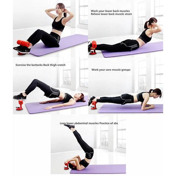 Тренажер для підлоги Lesko MJ-034 Фіолетовий