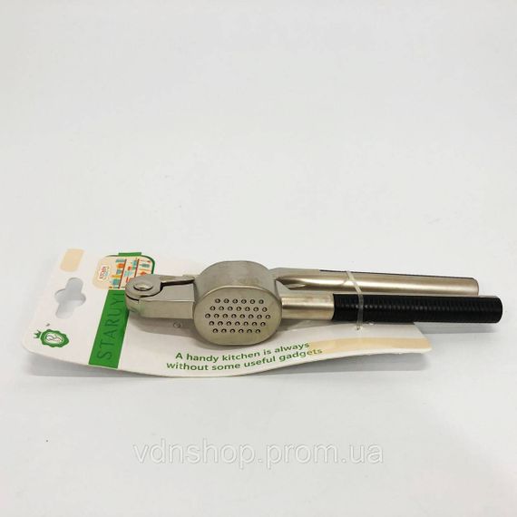 Пресс для чеснока UNIQUE UN-1761 чеснокодавка ручная металлическая AX-39 | Зображення 9