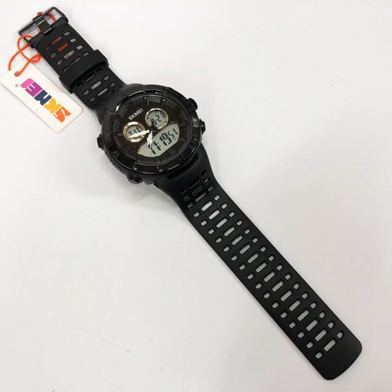 Годинники чоловічі кварцово-електронні спортивні, Водостійкий тактичний годинник, Протиударний годинник LM-48 | Зображення 9