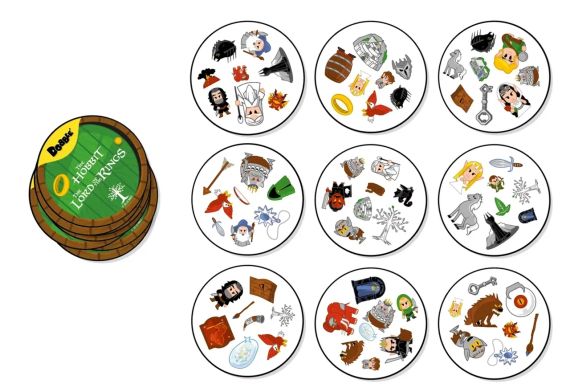 Настольная игра Доббль Властелин Колец и Хоббит (Dobble: The Lord of the Rings & Hobbit) | Зображення 3