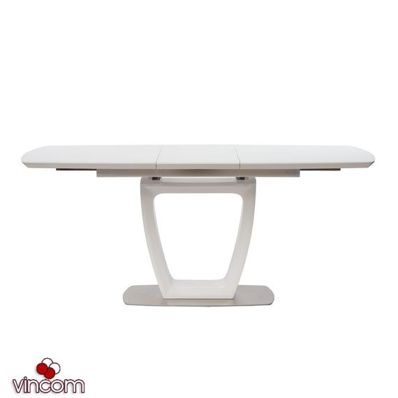 Стол раскладной CONCEPTO RAVENNA MATT WHITE СТЕКЛО 120-160 см белый СТОЛ РАСКЛАДНОЙ CONCEPTO RAVENNA MATT WHITE СТЕКЛО 120-160 СМ БЕЛЫЙ | Зображення 2
