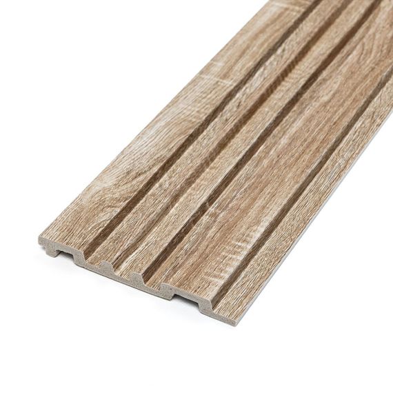 Рейка декоративна PS 2900х120х12мм Дуб SW-00002136