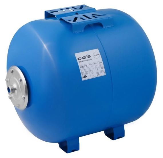Гідроакумулятор Pumpman COS горизонтальный 80 л (CV030770)