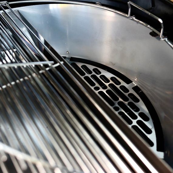 Вугільний гриль Slow and Sear Original Kettle Grill 57 см + кошик Deluxe SNS-KET-1 Код: 009468 | Зображення 5