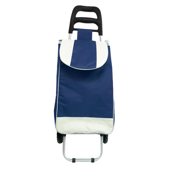 Сумка господарська на коліщатках 95 см 1897 візок сумка кравчучка Темно-синій | Зображення 1