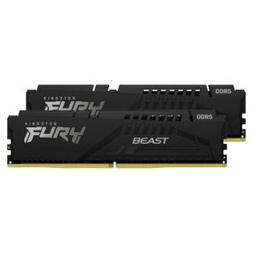 Память ПК Kingston DDR5 64GB KIT (32GBx2) 6000 FURY Beast EXPO KF560C30BBEK2-64