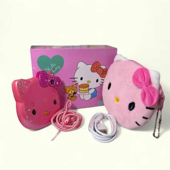Маленький мобільний телефон AIEK Hello Kitty 2 сім-карти (Pink) (код: SKU-2594980521) | Зображення 4
