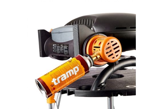 КОМПЛЕКТ Портативний переносний газовий гриль O-GRILL 500, синій  + шланг в подарунок! Код: 011673 | Зображення 8
