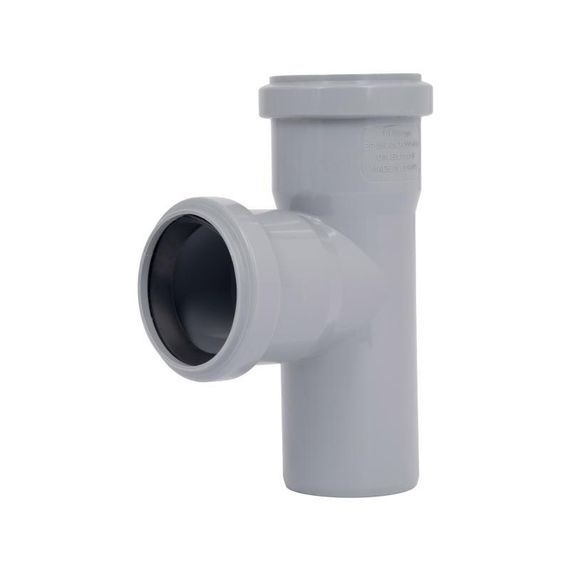 Тройник PPR канализационный TA Sewage 50, 90° | Зображення 2