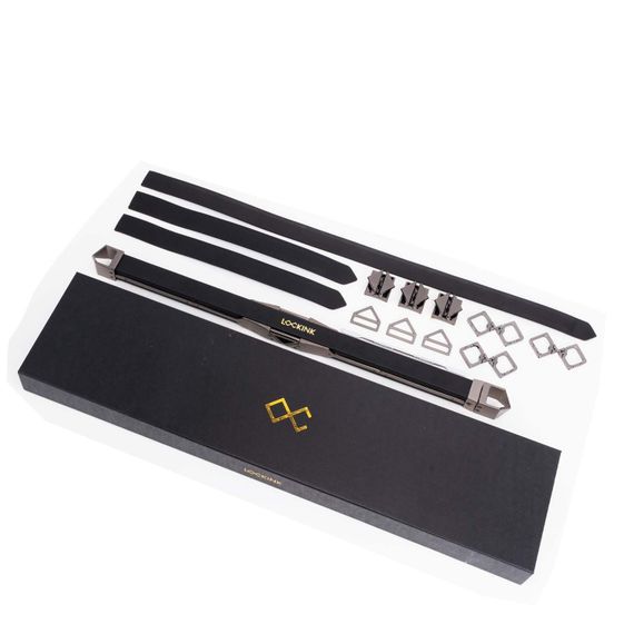 Фіксатор-розпірка LOCKINK Adjustable Spreader Bar Set Чорний | Зображення 6