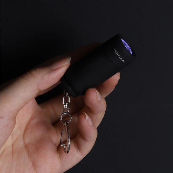 Світлодіодний мікрокишеньковий USB-акумуляторний брелок-ліхтарик StoneGo | Зображення 2