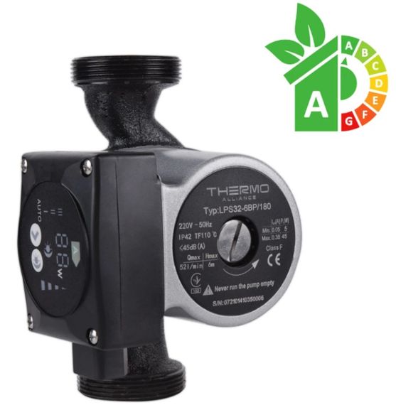 Циркуляційний насос Thermo Alliance LPSА 32/60/180, енергозберігаючий LPSA3260180 | Зображення 4