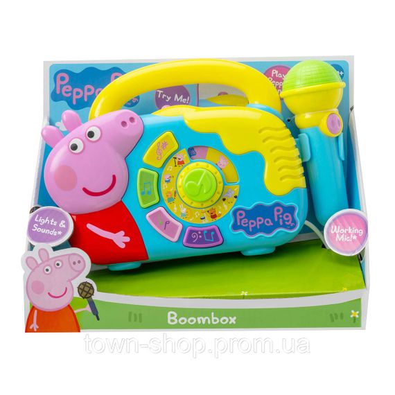 Музыкальная игрушка PEPPA - Бумбокс Пеппы