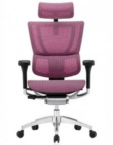 Кресло компьютерное MIRUS-IOO 2 (IOOE2-AB-HAM-5D-E-L) сетка T-168-B5 PINK