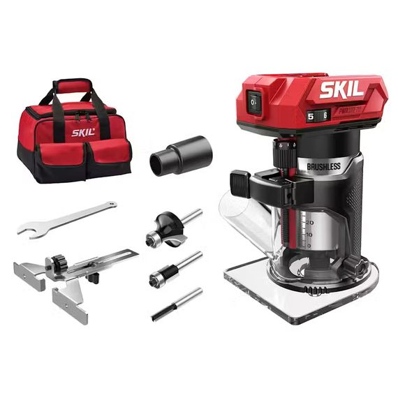 Фрезер для дерева акумуляторний безщітковий, SKIL 3170 FA Compact 11073800201 (VA1E3170FA)