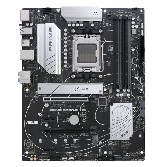 Материнcька плата ASUS PRIME B650-PLUS sAM5 B650 4xDDR5 M.2 HDMI DP ATX (90MB1BS0-M0EAY0)