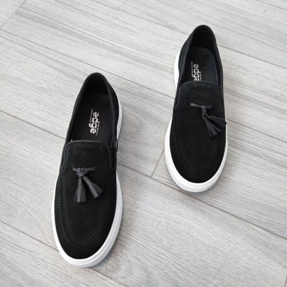 Мужские лоферы из натуральной замши 44 размер | Зображення 5