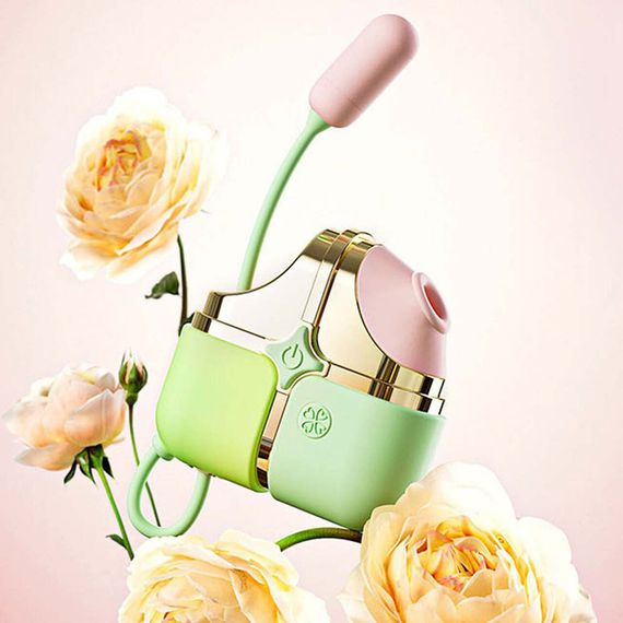 Вакуумний стимулятор з вібратором 2 в 1 | Зображення 7