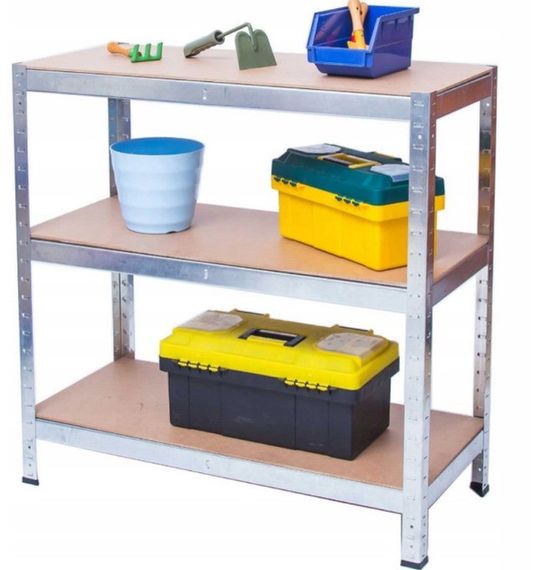 Стелаж металевий для кладовки комори підвалу 6 полиць 220х110х50 Bonro G2211 | Зображення 3