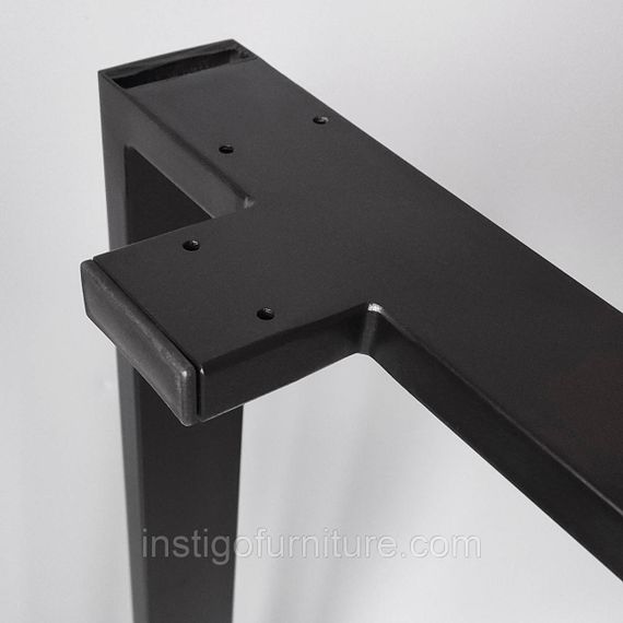 Комплект опор для столу з металу 600×120mm, H=730mm (профільна труба: 60x20mm) | Зображення 4