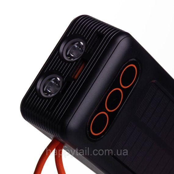 Повербанк зі швидким заряджанням та 3 шнурами 30000 mAh портативний зарядний пристрій powerbank заряджання для телефона HP-N56 | Зображення 4