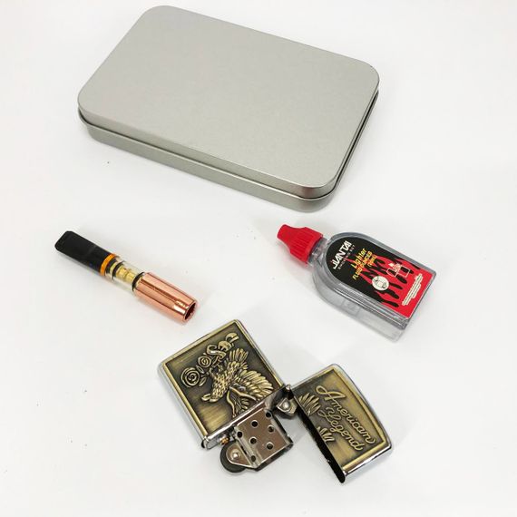 Запальничка подарункова сувенірна N9, Вітрозахисна запальничка, Запальнички подарунки для чоловіків DW-67