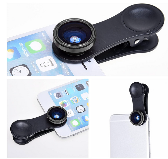 Об'єктиви для телефона, зокрема об'єктив «риб'ячий око» | Зображення 1