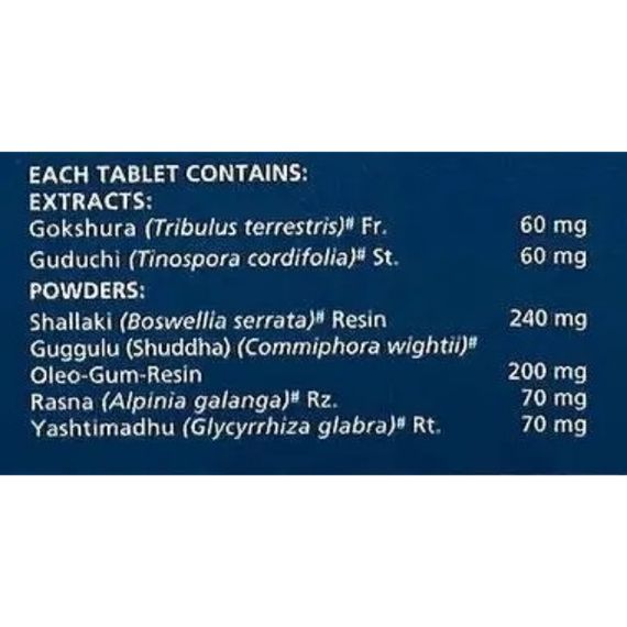 Протизапальний засіб Himalaya Rumalaya Forte 60 Tabs | Зображення 1
