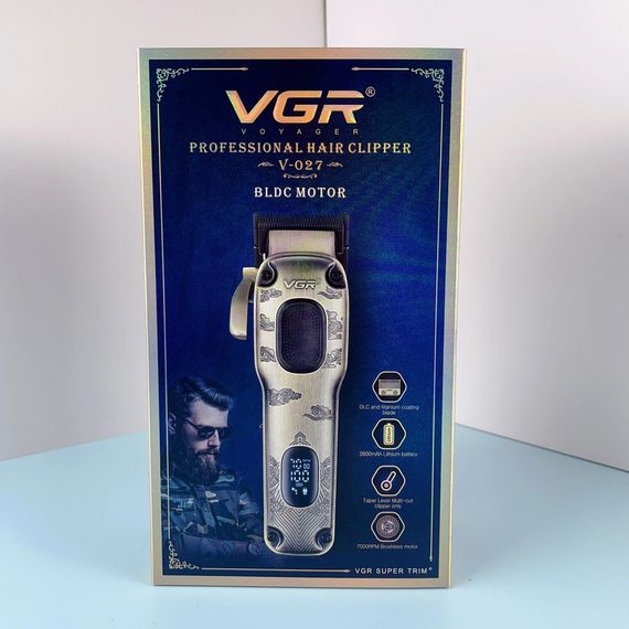 Машинка для стрижки волосся з потужним мотором VGR V-027 (45560-V-027_1032) | Зображення 1