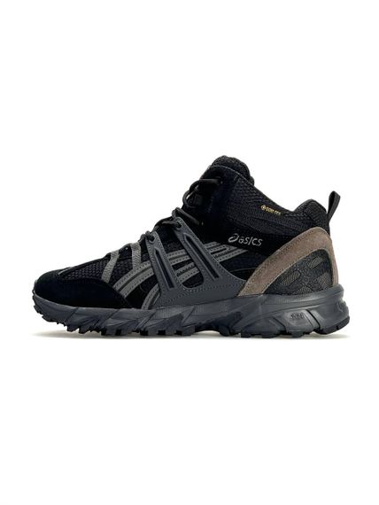 Мужские зимние кроссовки  ASICS Gel-Sonoma 15-50 GTX High Black Grey Fur , Вьетнам 46 30