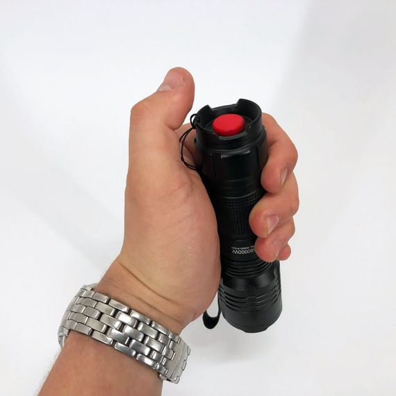 Кишеньковий тактичний ліхтар Bailong BL-8900-P50 акумуляторний ліхтар 12 та 220 Вт, кишеньковий міні ліхтар | Зображення 7