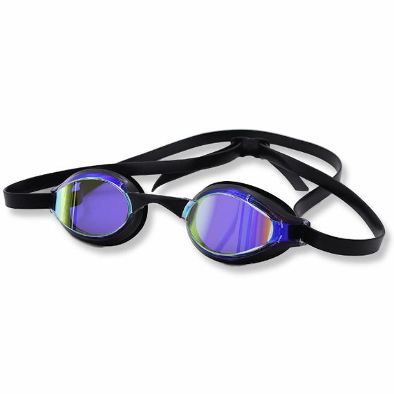 Очки для плавания Renvo Aries Pro Уни Anti-fog Черный, Фиолетовый OSFM (2SG100-01)