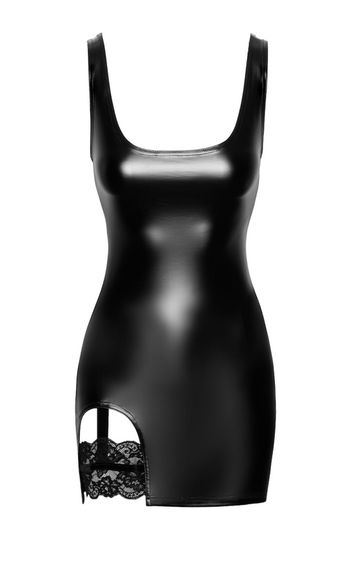 Сукня Noir Handmade F344 Powerwetlook dress with garter - L | Зображення 5