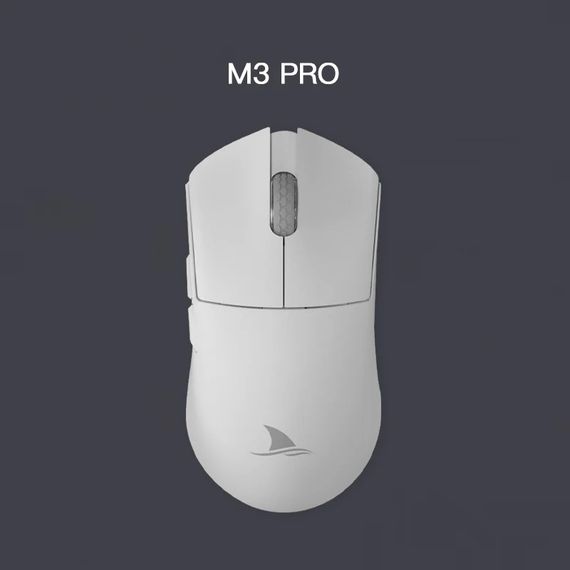 Бездротова ігрова миша Darmoshark M3 Pro Біла | Зображення 2