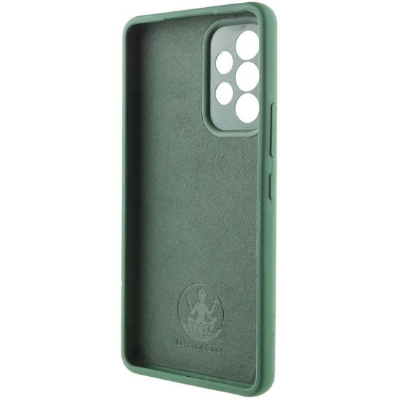 Чохол Silicone Cover Lakshmi Full Camera (AAA) для Samsung Galaxy A52 4G / A52 5G / A52s Зелений / Cyprus Green | Зображення 3