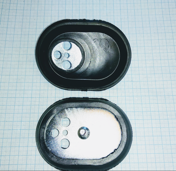 Фланец овальный с прокладкой для бойлера Аристон (Ariston)