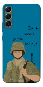 Чохол IBANAN Я солдат для Samsung Galaxy S22+
