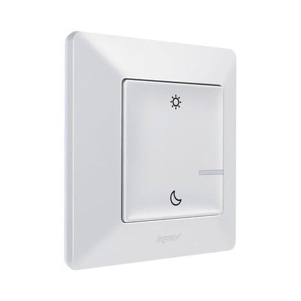 Valena Life with NETATMO. Умный беспроводной сценарный выключатель &quot;День / Ночь&quot;. Белый (752189) | Зображення 2