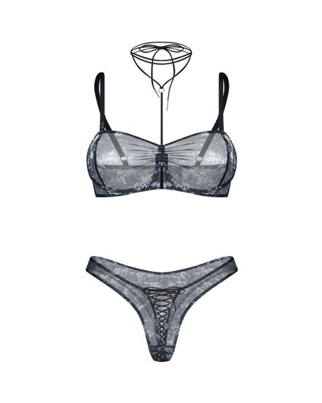 Комплект Obsessive Corrosis 2-pcs set S/M Sex Aura | Зображення 3
