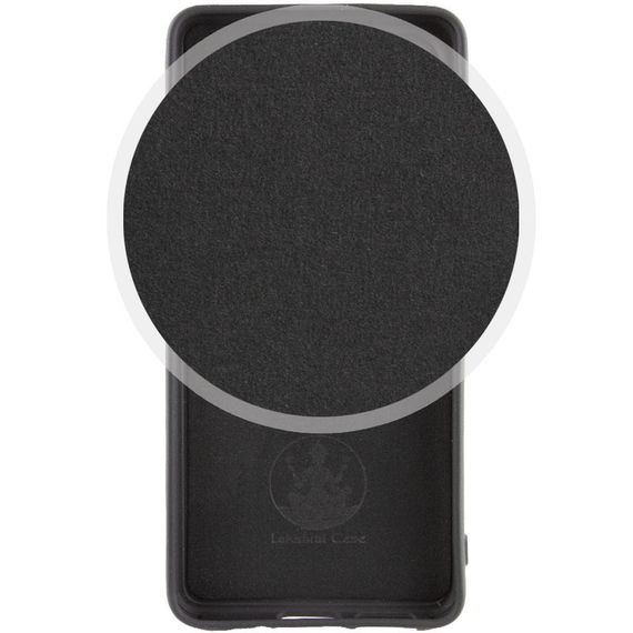 Чехол Silicone Cover Lakshmi Full Camera (A) для Xiaomi Redmi Note 13 Pro+ Черный / Black | Зображення 2