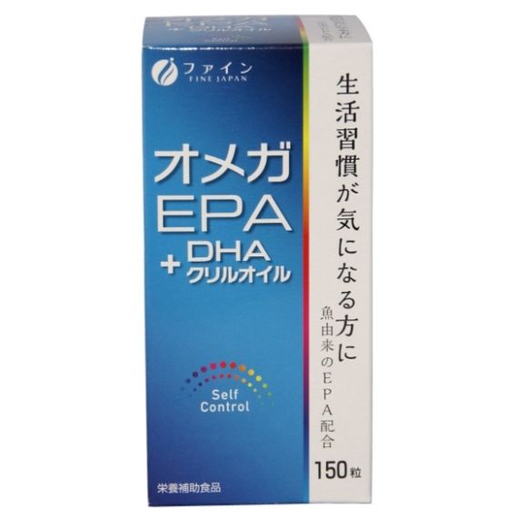 Омега 3 Fine Japan Omega 3 (EPA + DHA) 150 Caps | Зображення 1