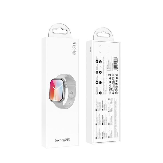Смарт-часы Hoco Smart Watch Y30 Smart sports watch (call version) Silver | Зображення 2