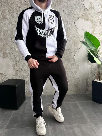 Спортивний костюм утеплений дтф | Зображення 4