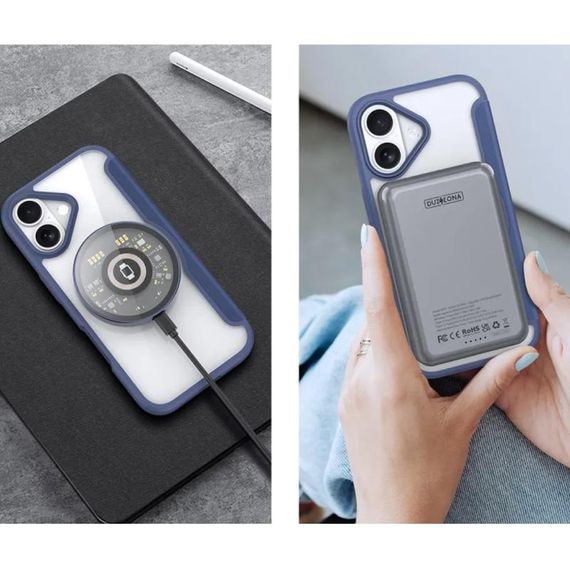 Чохол-книжка Dux Ducis Skin X Pro with MagSafe для Apple iPhone 17 (6.3") Blue | Зображення 4