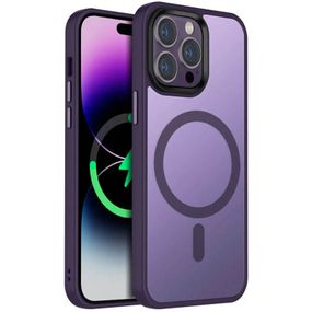 Чохол Ummi Colorful with Magnetic Fit для Apple iPhone 15 Pro Max (6.7") Темно-фіолетовий / Dark Purple