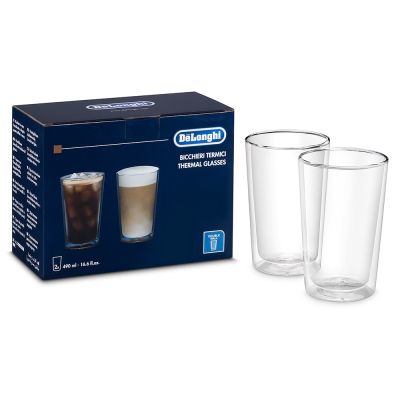 Набір склянок DeLonghi Drinks 490 мл 2 шт (AS00001404)